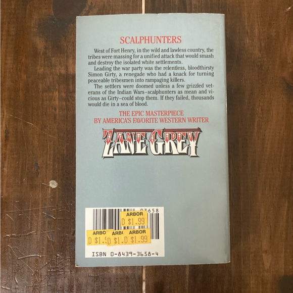 The Spirit of the Border by Zane Grey. Nice Vintage 1994 Paperback! - Picture 3 of 9